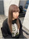 ハイトーンカラー/ミルクティーグレージュ/グレージュ