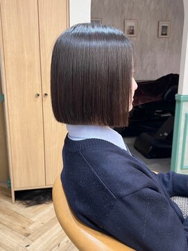 ロンドジェネルーズ 柏(Lond generous) ショート ショートヘア ボブ 髪質改善 柏 縮毛矯正 学割U24