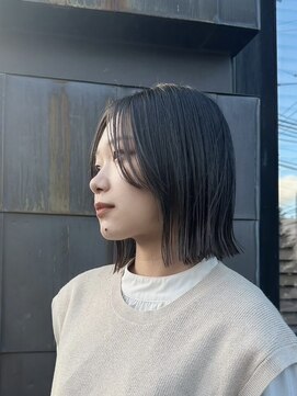 ゼロヘアー(zero hair) ぱつッとボブ