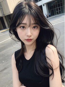 リボーンアルファ 船橋店(reborn α) 顔まわりレイヤー、くびれ、シースルー