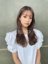 ランド(RaND) くびレイヤーエモージュ艶感レイヤーカットモード