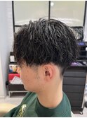 ニュアンスパーマツイストスパイラルパーマ刈り上げ