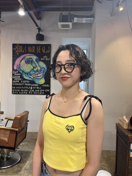 オアズヘアービィグラッド(ORe'S HAIR BE GLaD) ボブパーマ