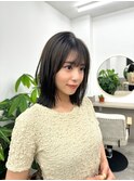 イメチェン/ハッシュカット/フルバング/似合わせカット/自由が丘