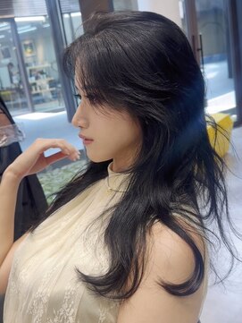 シティ(CITY) かきあげ前髪 レイヤーカット 表参道