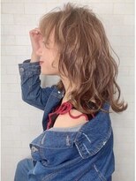 ニスル 町田店(NISURU)&nbsp;似合わせカット/大人ガーリー/ダークアッシュ/着物/町田/町田駅