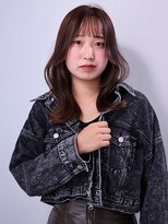 イーストハムアネーロ(EAST HAM anello) ゆるふわミディアムレイヤーブラウンカラー