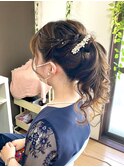 ゆるふわポニーテール【品川/ヘアセット】