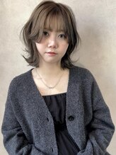 リア(Lia by KENJE) デザインカラー&ボブルフ&似合わせカット♪