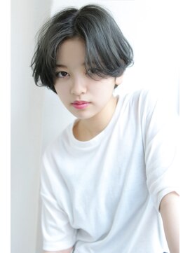 ロゼ 天理(ROSE) 【ROSE】ショートカット＿ショートボブ＿オリーブカラー