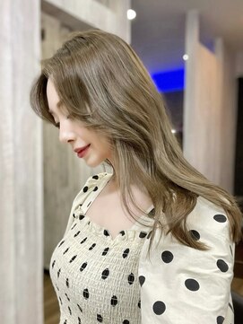 ネクサス 心斎橋(Nexus) Nexus心斎橋/メルティカラーフェミニンロング似合わせカット着物