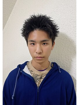 メゾンフォーメン(Maison for men) スパイキーショート/ピンパーマ/無造作ショート