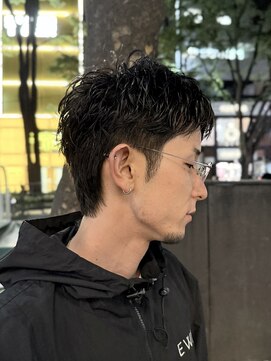 ニコ トウキョウ ロジック(nico TOKYO Logic) 大人メンズヘア　ピンパーマ　スパイキーショート