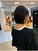 大人かわいいぱつっと韓国タッセルボブ