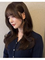 ボタン ハカタ(VOTAN hakata) ◎ 暗めカラー/前髪/顔まわりカット/ブラウンベージュ/博多 ◎