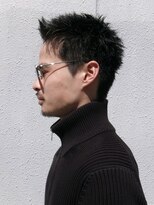 ノイ(noi)&nbsp;センターパートニュアンスパーマ刈り上げツーブロックメンズヘア