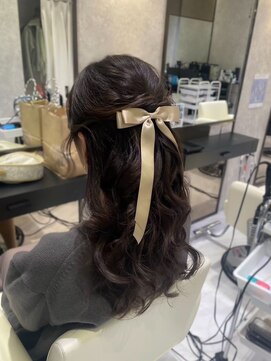 スタジオプレシャス ハーフアップ