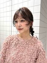 ソト 銀座(soto.)&nbsp;ミディアムヘア/暗めカラー/デザインカラー/ヘアアレンジ