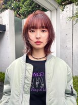 メゾンドイギー(MAISON de IGGY)&nbsp;顔まわりレイヤーボブウルフレイヤーミディアムレイヤーカット