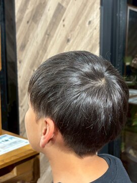 刈り上げマッシュ