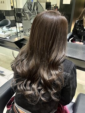 ウェル アアルト 本厚木ミロード店 【aalto本厚木ミロード/佐原明日香】大人透明感カラー