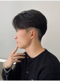 曲がる縮毛矯正/センターパート