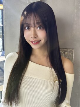 プール(POOL) 【TAISEI】ロングカット＋艶カラー（グレージュ）＋ウルトワTR