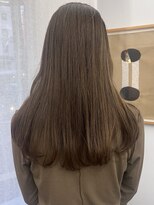シベルバレー 横浜(sibell) ロングレイヤーカット顔周りレイヤーウルフハッシュカット韓国