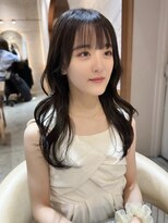 ロンドクレール 川崎(Lond clair)&nbsp;【北澤華】ブリーチなし/髪質改善/ピンクベージュ/前髪/川崎