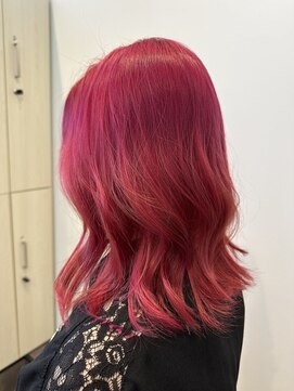 リュドール 池下(Rue D'or) wカラー/ロング/ピンク