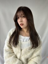 サラビューティーサイト 志免店(SARA Beauty Sight)&nbsp;【透明感カラー×顔まわりカット】ベージュ／韓国風／垢抜け