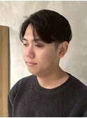 逗子葉山ニュアンスパーマフェザーパーマメンズマッシュ眉毛m45