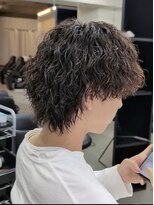 プルーブトウキョウ 渋谷(PROVE TOKYO)&nbsp;爽やか無造作ビジネスツーブロック波巻きパーマ