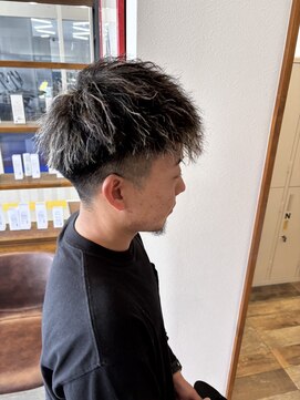 ノート ヘアーサロン(NOTE HAIR SALON) ツイスパ × メッシュ