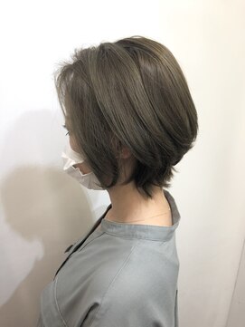 ファースト 泉中央店(first) ミニウルフ/オリーブグレージュ/20代30代40代