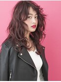 エッジの効いたスタイリングで、甘辛ロングヘアー☆