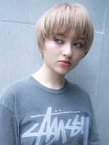 ルティア 池袋(Lutia)&nbsp;ベリーショート　ミルクティーブロンド