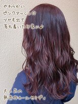 ヘブンリー(heavenly)&nbsp;pink ash #10代20代#イルミナカラー#ピンクアッシュ＃暗髪