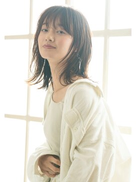 ウタ 【uta 西村】セミディ×ナチュラルハイライト