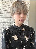長めバング/マッシュショート/クール/外国人風カラー