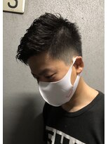 ヒロギンザ 浜松町店(HIRO GINZA)&nbsp;ビジネスかき上げヘア<メンズ/浜松町/ヒロ銀座/理容室>