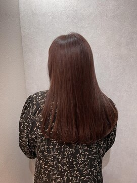 ウィスプ 赤羽店(wisp) ストレート☆ピンクモカブラウン