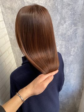 ジーナ 船橋(Zina) 大人かわいい20代30代40代小顔ショコラベージュ１Zina船橋