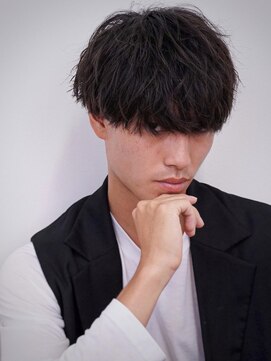 グロウ 天神店(growth) 波巻パーマ×シースルーマッシュ