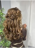 【ヘアセットサロンfrst】結婚式・二次会・パーティーヘアセット
