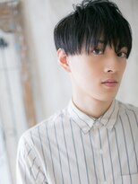 モッズヘアメン 札幌月寒店(mod's hair men)&nbsp;アッシュブラックで優しい印象の重軽マッシュヘアー7i札幌月寒