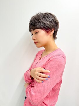 エアー 横浜(AIR) 【長谷川】インナーカラーマッシュ