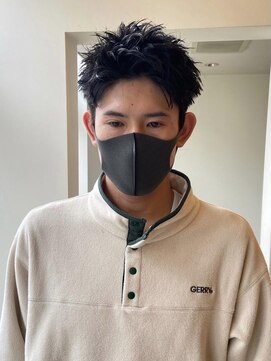 トップヘアー スパアンドリラクゼーション 安城(spa&relaxation) メンズスパイキーショート