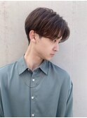 韓国センターパートニュアンスパーマ×束感[名古屋/メンズパーマ
