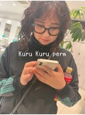 ＼くるくるパーマ／